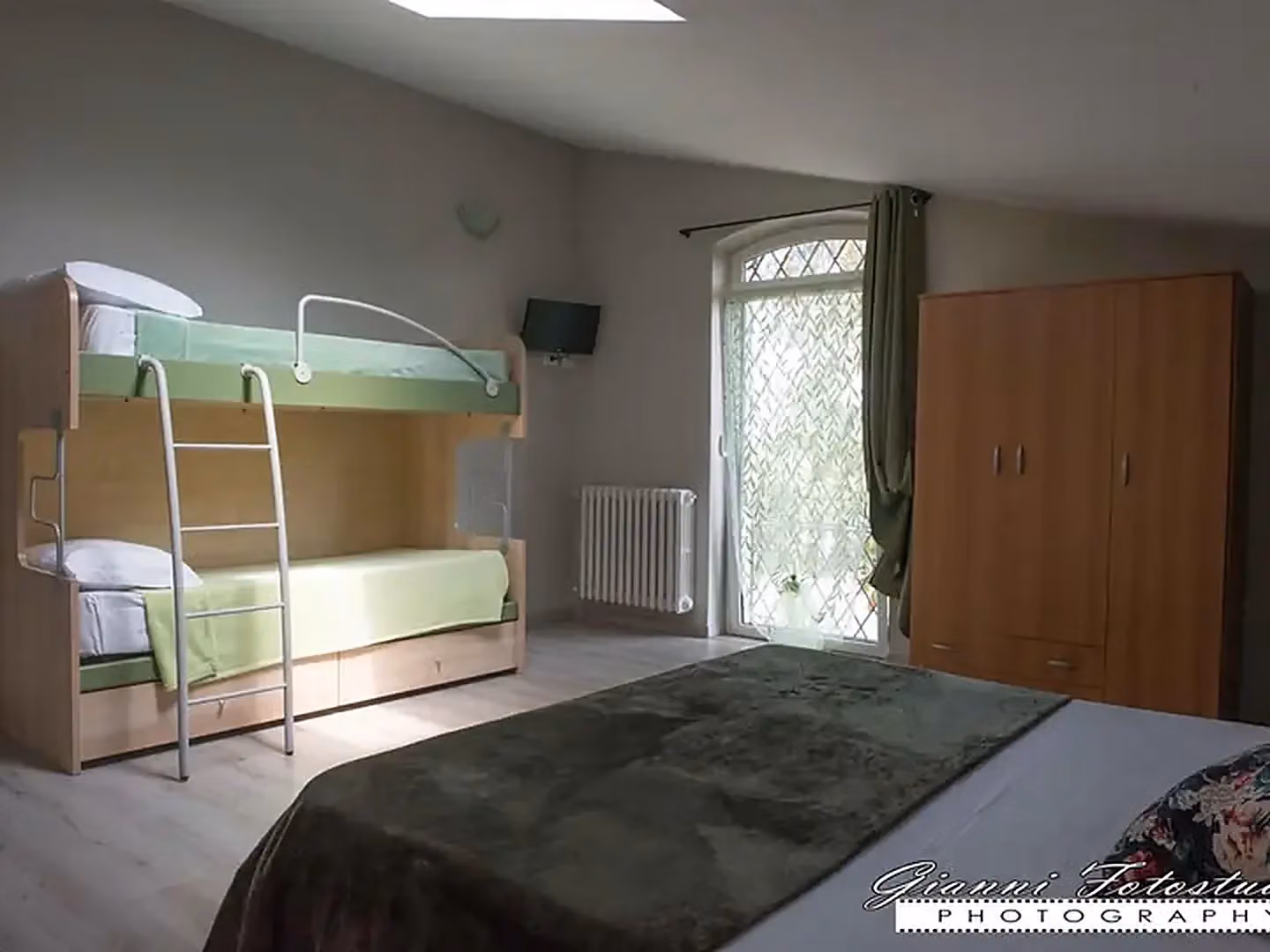 Camera Verde — B&B Barbettini a Bereguardo