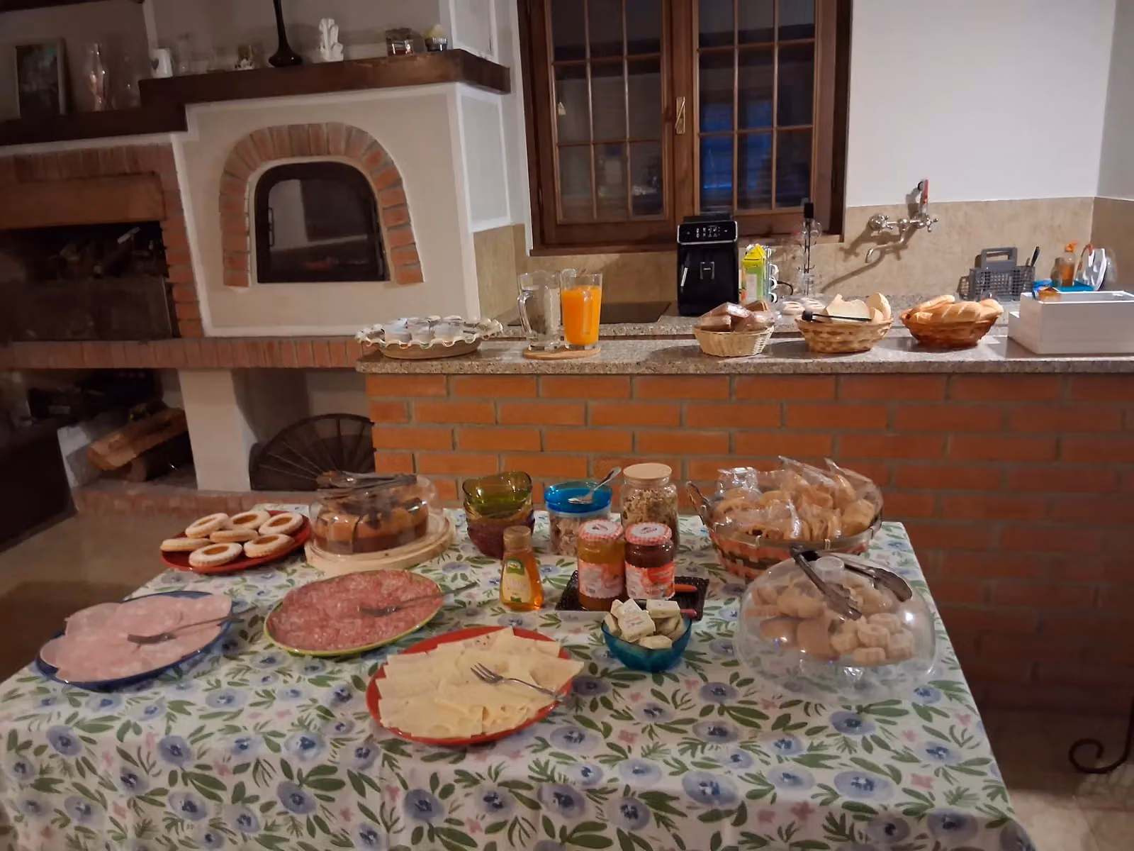 Un piatto dell'Home Restaurant Barbettini a Bereguardo