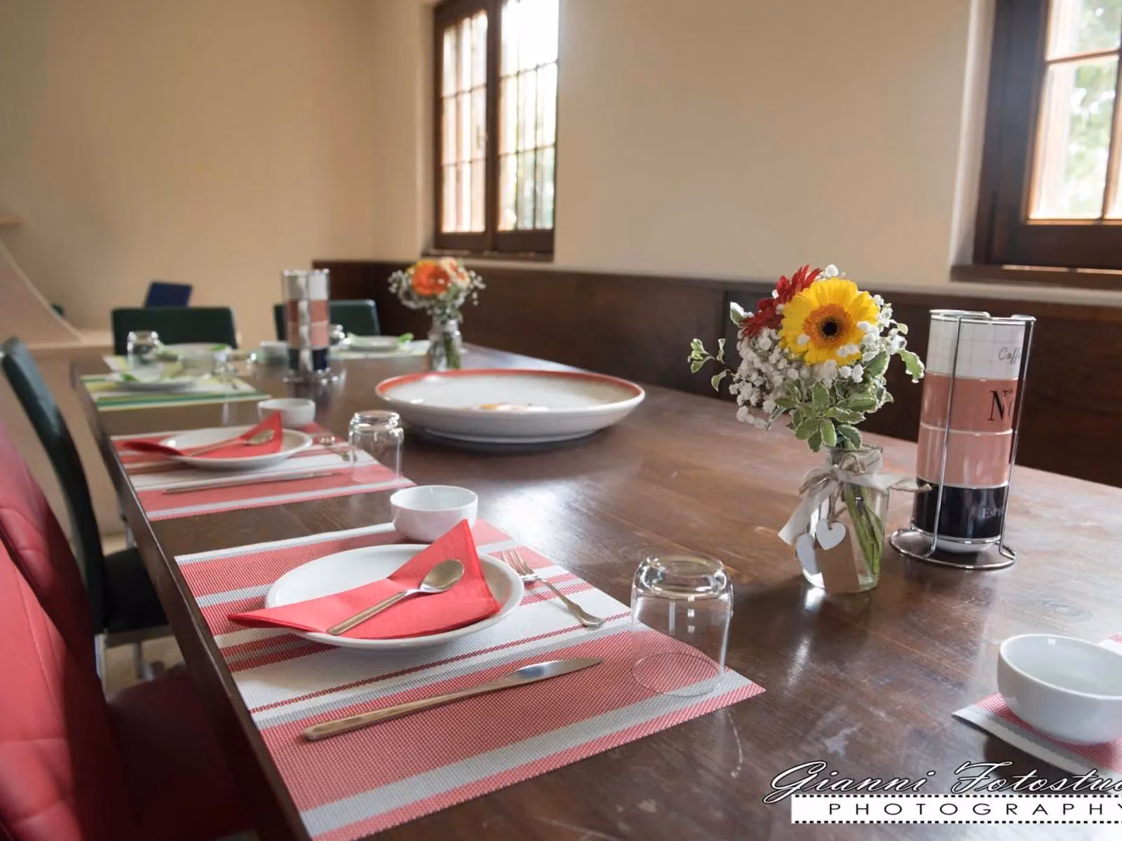 Gli ambienti comuni del B&B Barbettini