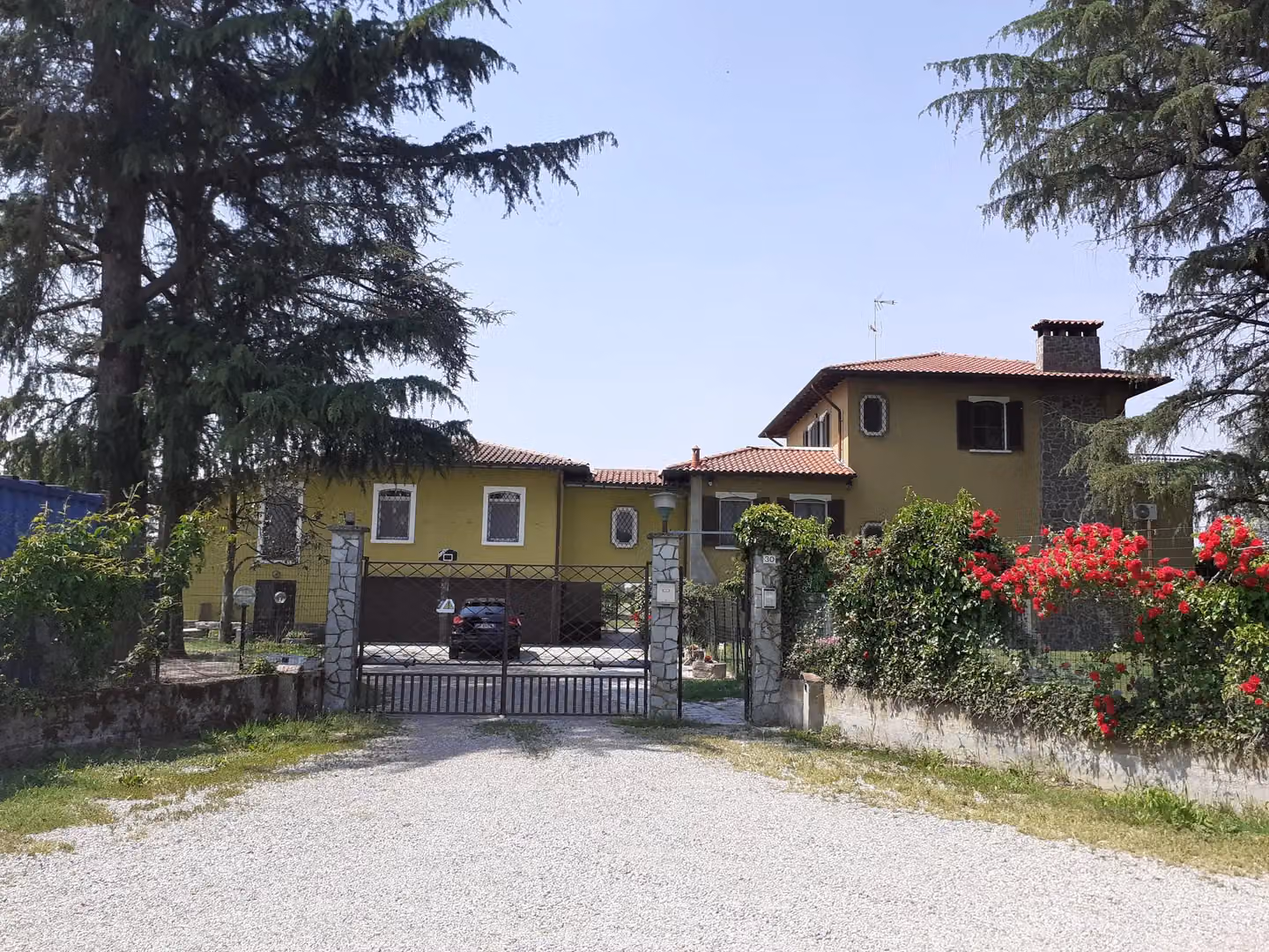Il B&B Barbettini a Bereguardo visto dall'esterno
